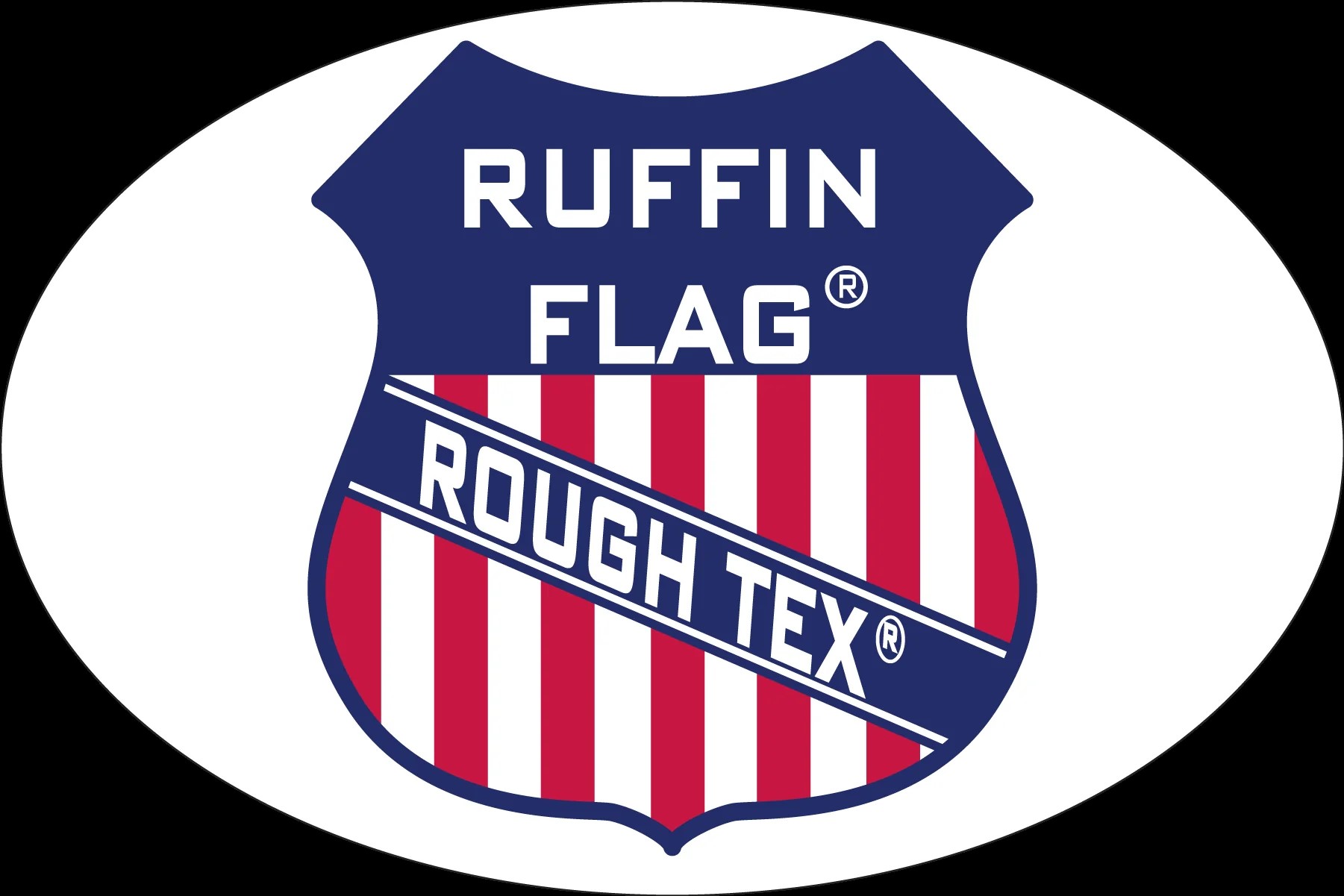 ruffin flag rough tex logo – Confederate Flags by Ruffin Flag Company